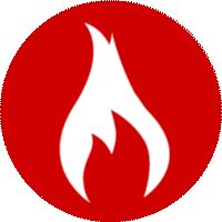 animated flame icon